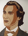 Cartoon: Mihai Eminescu (small) by dkovats tagged seeds