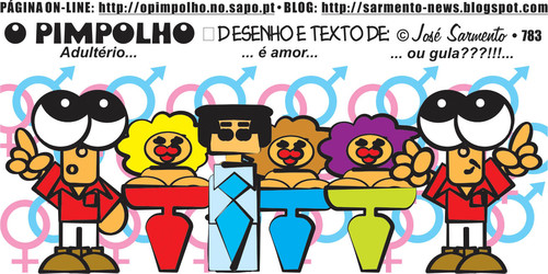 Cartoon: Adulterio (medium) by jose sarmento tagged adulterio