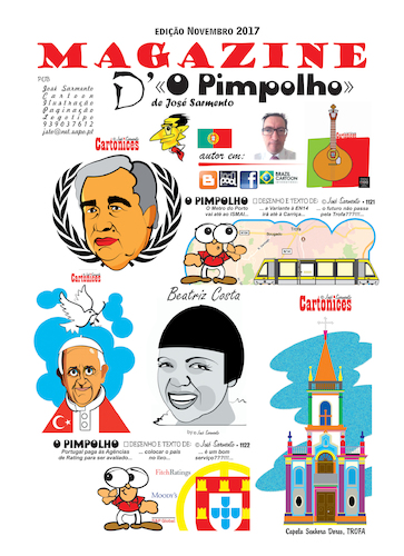 Cartoon: Magazine O Pimpolho (medium) by jose sarmento tagged magazine,pimpolho