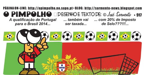 Cartoon: O Pimpolho (medium) by jose sarmento tagged pimpolho