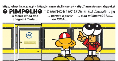 Cartoon: O Pimpolho (medium) by jose sarmento tagged pimpolho