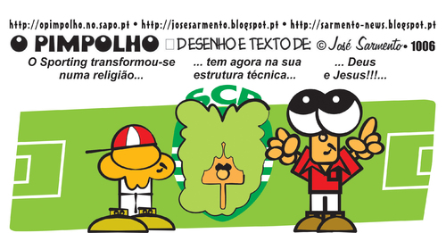 Cartoon: O Pimpolho (medium) by jose sarmento tagged pimpolho