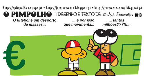 Cartoon: O Pimpolho (medium) by jose sarmento tagged pimpolho