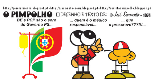 Cartoon: O Pimpolho (medium) by jose sarmento tagged pimpolho