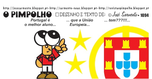 Cartoon: O Pimpolho (medium) by jose sarmento tagged pimpolho