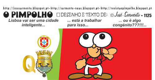 Cartoon: O Pimpolho (medium) by jose sarmento tagged pimpolho