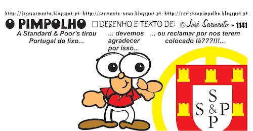 Cartoon: O Pimpolho (medium) by jose sarmento tagged pimpolho