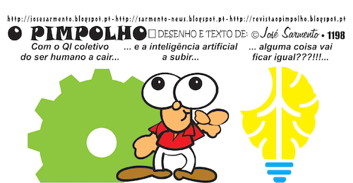 Cartoon: O Pimpolho (medium) by jose sarmento tagged pimpolho