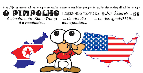 Cartoon: O Pimpolho (medium) by jose sarmento tagged pimpolho