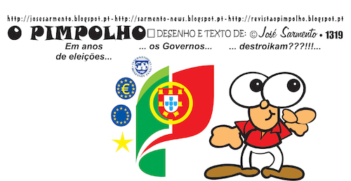 Cartoon: O Pimpolho (medium) by jose sarmento tagged jose,sarmento,pimpolho