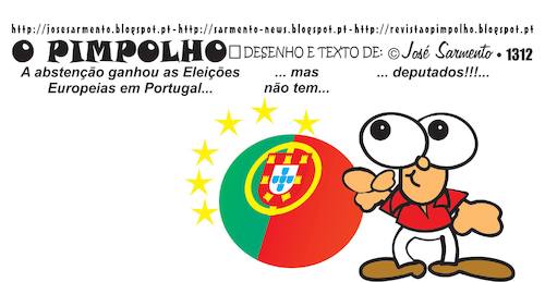 Cartoon: O Pimpolho (medium) by jose sarmento tagged pimpolho