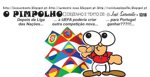 Cartoon: O Pimpolho (medium) by jose sarmento tagged pimpolho