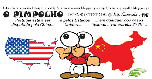 Cartoon: O Pimpolho (medium) by jose sarmento tagged pimpolho