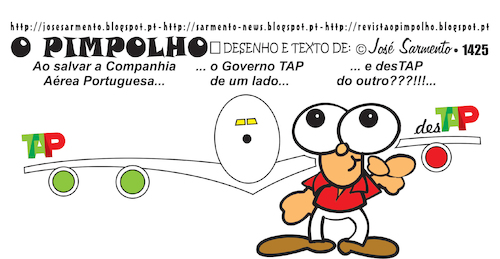 Cartoon: O Pimpolho de Jose Sarmento (medium) by jose sarmento tagged pimpolho,de,jose,sarmento