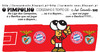 Cartoon: Benfica vs Bayern (small) by jose sarmento tagged benfica,vs,bayern