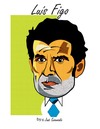 Cartoon: Luis Figo (small) by jose sarmento tagged luis,figo