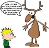 Cartoon: Weihnachtsmann? (small) by komika tagged christmas,weihnachten,rentier,junge