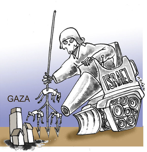 Cartoon: Gaza (medium) by adancartoons tagged adan