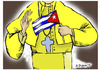 Cartoon: Welcome to Cuba (small) by adancartoons tagged pope