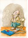 Cartoon: monstercard (small) by Liviu tagged card,crisis,freedom