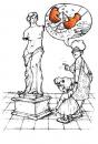 Cartoon: venus (small) by Liviu tagged venus mother doughter 