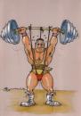 Cartoon: weight lift (small) by Liviu tagged weight,lift,effort,