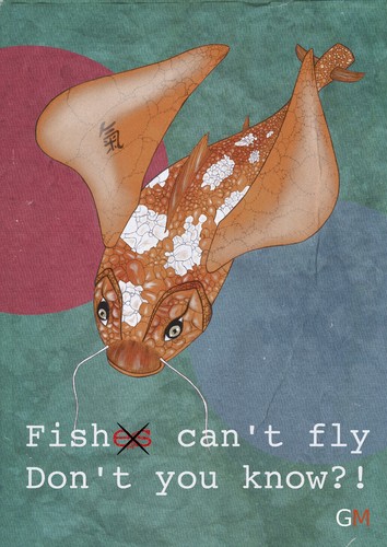 Cartoon: K-I (medium) by gianluca tagged fish,ki,koi