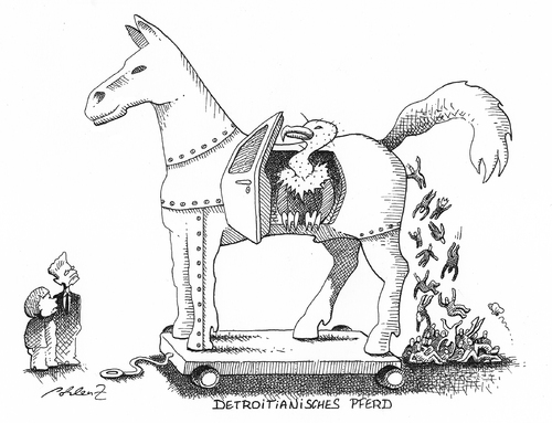 Detroitianisches Pferd Detroitianisches Pferd