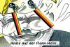 Cartoon: Vorbei... (small) by Pohlenz tagged em,fußball,soccer,football