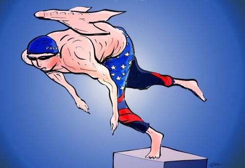 Cartoon: olimpic (medium) by oguzgurel tagged humor