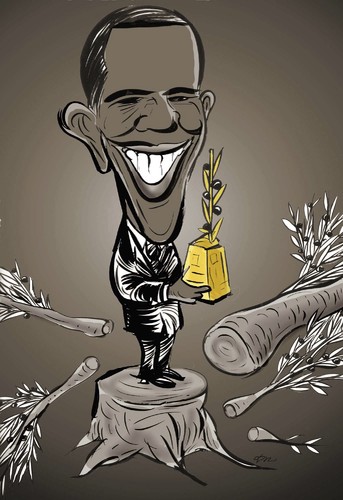 Cartoon: prize (medium) by oguzgurel tagged humor
