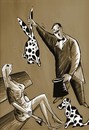 Cartoon: conjure man (small) by oguzgurel tagged humor