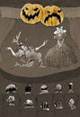Cartoon: halloween (small) by oguzgurel tagged humor