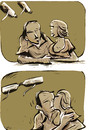 Cartoon: love (small) by oguzgurel tagged love