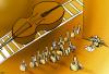 Cartoon: music (small) by oguzgurel tagged humor