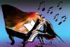 Cartoon: music (small) by oguzgurel tagged humor