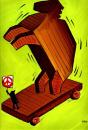 Cartoon: peace (small) by oguzgurel tagged humor,