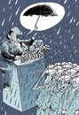 Cartoon: rain (small) by oguzgurel tagged humor