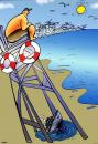 Cartoon: sea (small) by oguzgurel tagged humor