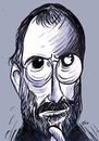 Cartoon: steve jobs  died (small) by oguzgurel tagged portre