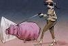 Cartoon: swine flu (small) by oguzgurel tagged humor