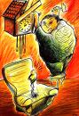 Cartoon: time (small) by oguzgurel tagged humor