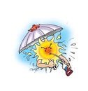Cartoon: Hot Day (small) by ashutoon tagged sun,hot,day