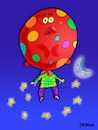 Cartoon: Balloon Head (small) by dbaldinger tagged balloon fantasy