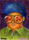 Cartoon: Kim-Jong-iL (small) by dbaldinger tagged nuclear,missles,bombs,war,