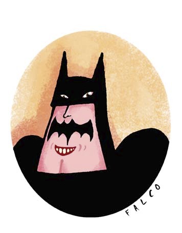 Cartoon: Batmanfashion (medium) by alexfalcocartoons tagged batman,fashion