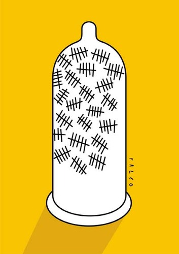 Cartoon: condomtime (medium) by alexfalcocartoons tagged condomtime
