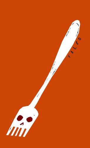 Cartoon: fork (medium) by alexfalcocartoons tagged fork