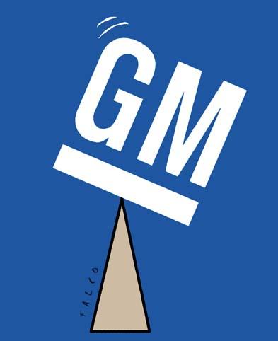 Cartoon: General Motors (medium) by alexfalcocartoons tagged general,motors