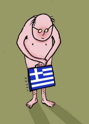 Cartoon: greekcrisis (medium) by alexfalcocartoons tagged greekcrisis